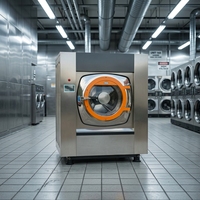 Vente directe usine Nouvelle machine à laver industrielle verticale Star Washer pour blanchisserie commerciale, hôtels et hôpitaux