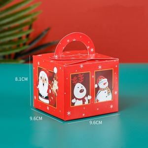 Boîte mystère de Noël 2022, nouveau style, emballage de bonbons de Noël, boîte à pommes - Product Image 5