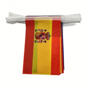Guirnaldas de Banderas Personalizadas al por Mayor para Decoración de Celebraciones, Eventos Deportivos de Fútbol 2026, Países Europeos - Product Image 5