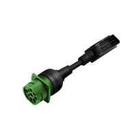 Durabilidad verde personalizada J 1939 Cables OBD OBD2 J1962 Adaptador de conector Lector de código Eld Arnés de cables
