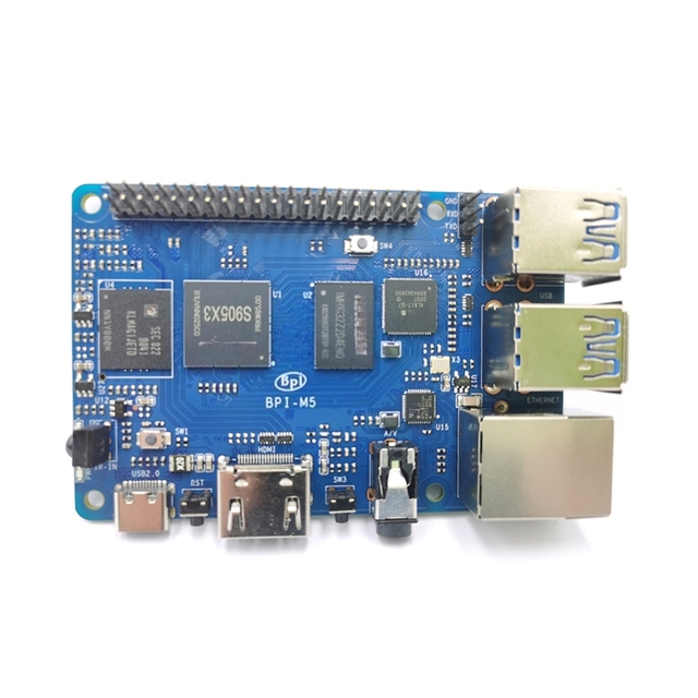 Banana Pie BPI M5 Amlogic S905X3 Quad Core Cortex-A55 Development Board