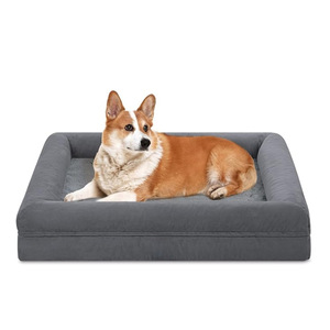 En çok satan lüks su geçirmez moda yıkanabilir bellek köpük ortopedik büyük köpek yatağı - Product Image 6