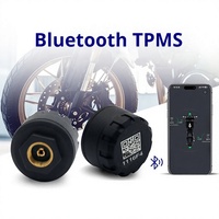 Capteur Tpms de voiture Pas de programmation pour moto Capteur Tpms App Sync d'énergie Durable pour bluetooth Tpms