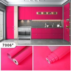 Papier PVC imperméable Décoration de la maison Peler et coller Revêtement mural Papiers peints auto-adhésifs Matt - Product Image 2