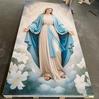 Panneau mural en PVC 3D effet marbre, revêtement UV brillant, imperméable, pour la décoration de la salle de bain et de la cuisine