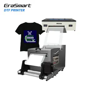 Direct T Shirt 30Cm Roll Feeder Stand L1800 Pet Film A3 Roll To Roll Dtf Printer