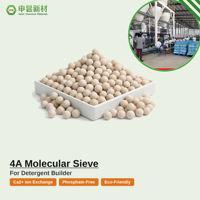 Tamis moléculaire 4A, zéolite 4A, pureté 98%, adsorbant industriel, déshydratant, agent chimique auxiliaire, purification de l'eau, marque SAINT