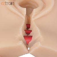 Modèle d'entraînement à la suture de l'incision vulvaire et périnéale pour l'épidiotomie en sage-femme, en silicone composite