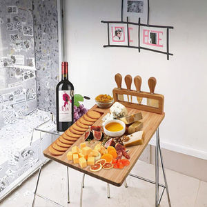 Tabla de Charcutería Rectangular de Bambú Reutilizable Liao, Novedad en Venta, con Juego de Herramientas, 2.0 cm de Grosor, Ecológica, Regalo de Cocina - Product Image 3