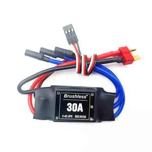Contrôleur de vitesse ESC sans balais 40A 30A 2-4S 5V 3A UBEC pour RC FPV quadricoptères avions hélicoptère F450 F550 S500 XT60 - Product Image 4