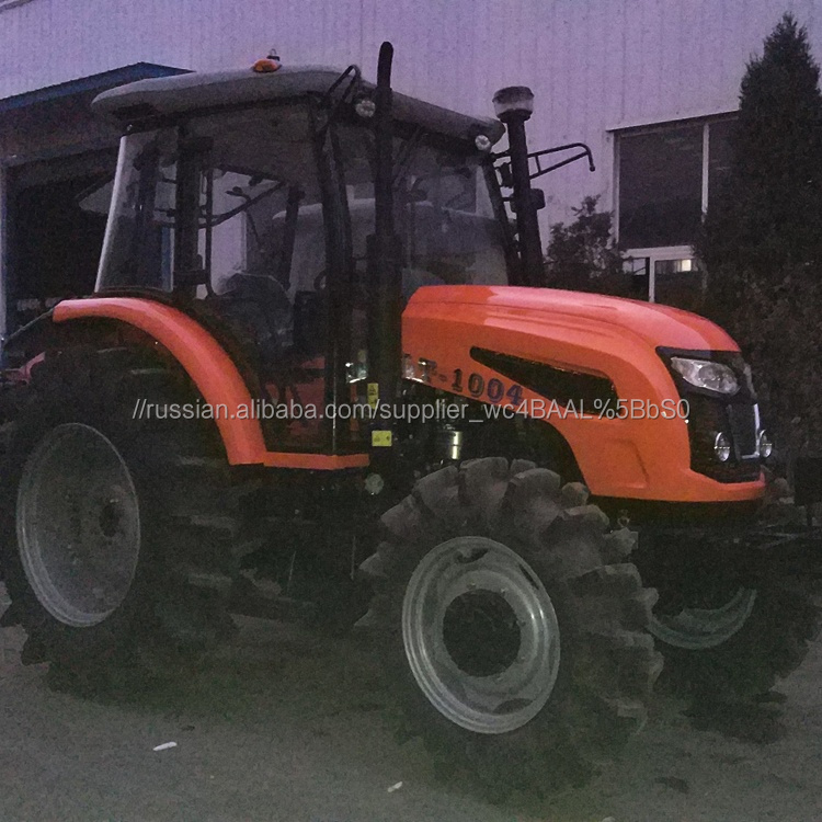 Сельскохозяйственные тракторы LT1004 100HP Малый сельскохозяйственный трактор для продажи
