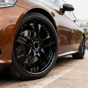 Noir forgé 2 pièces 17 18 19 20 21 22 pouces Rivet jantes de voiture de sport à lèvre profonde personnalisé votre logo roues pour Benz BMW Porsche <span class=keywords><strong>Ferrari</strong></span> - Product Image 1