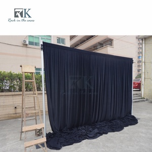 Kits de tubos ajustables al por mayor y telones de fondo para decoración de stands de ferias comerciales y bodas - Product Image 6