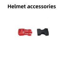 Accessoire de boucle de mentonnière pour casque de vélo, de patinage à roulettes et de VTT en plastique pour enfants
