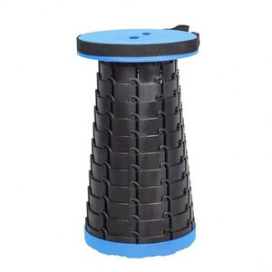Échantillon Gratuit - Chaise de Camping d'Extérieur, Mini Tabouret Pliant en Plastique pour Randonnée, Tabouret Réglable et Pliable pour la Pêche - Product Image 1
