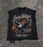 Camisetas de Verano para Hombre, Tejido Suelto, Estampado de Personajes, Sublimación, Personalizadas, Estilo Casual Deportivo, Peso Pesado, OEM