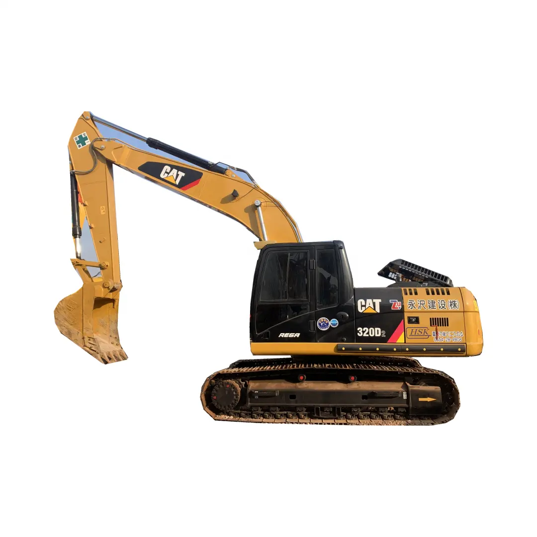 Large Japan caterpillar used hydraulic excavator 20 ton cat 320D 320D2 320DL earth-moving machinery for sale