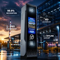 Système de gestion des véhicules pour entrée de parking intelligent avec reconnaissance de plaques d'immatriculation (ANPR/LPR) - Précision de 99,99 % - Afficheur de reconnaissance de plaques d'immatriculation