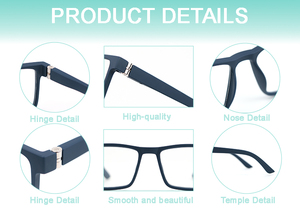 Nouvelle Arrivée 2026 – Lunettes <span class=keywords><strong>de</strong></span> <span class=keywords><strong>Lecture</strong></span> Tendance en Plastique Shoneray pour Hommes – Prêtes à l'emploi – Anti-Lumière Bleue – Presbytie – Verres Transparents - Product Image 4