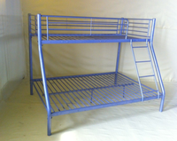 Lit superposé en métal moderne de haute qualité et bon marché pour enfants, pour chambre à coucher, hôtel, école