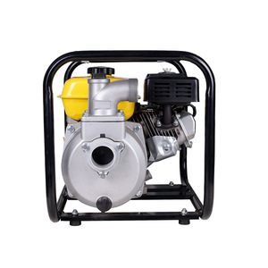 Bomba centrífuga de 2 pulgadas con motor de gasolina, portátil, para riego agrícola, para uso en estanques de peces y jardines. - Product Image 2