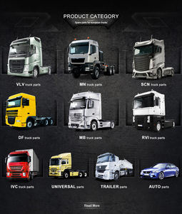 भारी शुल्क ट्रक एल्यूमीनियम रेडिएटर ओएम 1288560 1858768 0076449 डैफ xf105 xff95 के लिए 1617342 0393435 - Product Image 4