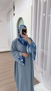 Nuevo Diseño de Abayas de Invierno <span class=keywords><strong>al</strong></span> <span class=keywords><strong>por</strong></span> <span class=keywords><strong>Mayor</strong></span>, Estilo Dubái, Kimono Turco, Abrigo Abaya - Product Image 4