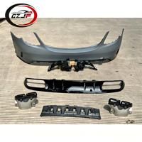 CZJF nouveauté kits de carrosserie de pare-chocs arrière à assemblage direct d'usine pour Mercedes Benz classe C W205 C300 2017 4 portes