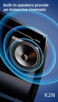 Projecteur vidéo portable Android Intelligent Mini projecteur hd Smart Proyector 150 ANSI Lumen Home Cinéma