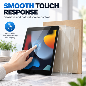 Protector de Pantalla de Vidrio Templado 2.5D 9H, 3 Piezas, Antihuellas, Antireflejo, Ultrafino, para iPad 10.2 2021, Air 4/5, 1-6, 11 2024-2025 - Product Image 3