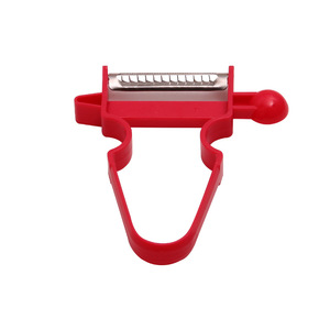 Pelador de frutas y verduras 3 en 1, rallador, triturador, juego de herramientas de cocina multifunción, azul, negro, rojo - Product Image 4