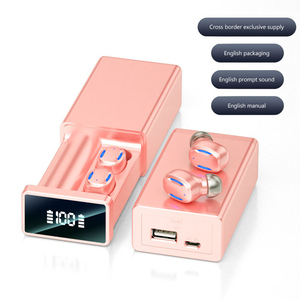 A22 TWS in-ear không dây cho Tai nghe <span class=keywords><strong>Bluetooth</strong></span> LED công suất lớn độ bền lâu dài Binaural vân tay cảm ứng hiển thị kỹ thuật số JL màu xanh - Product Image 6