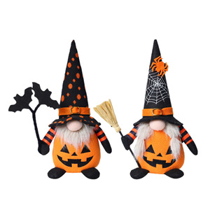 Gnomos Reversibles de Halloween al por Mayor JQ |   Elfo sin Rostro con Diseño de Murciélago y Calabaza |   Muñeco de Peluche Rudolf para Decoración de Mesa Navideña - Product Image 5