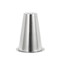 Filtre conique personnalisé en acier inoxydable 304 316 316L, maille perforée, élément filtrant tubulaire, 25 30 40 50 60 microns
