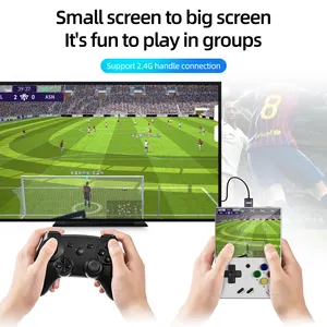 Miyoo Mini + Máy chơi game retro cổ điển màu trắng Máy chơi game cầm tay 3.5 inch có yêu cầu đặt trước