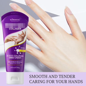 Crème pour les mains au collagène KORMESIC 60g, marque privée, OEM personnalisé, kératine, anti-rides, hydratante, lisse et douce - Product Image 5