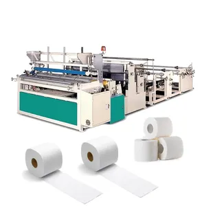 Full line towels toilet tissue paper converting making machine