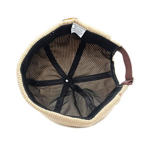 หมวกทรงเมลอนผ้าลูกฟูกไม่มีปีก สไตล์ฮิปฮอป ยุคใหม่ หมวกเจ้าของบ้าน หมวกย้อนยุคสุดเทรนดี้ - Product Image 4