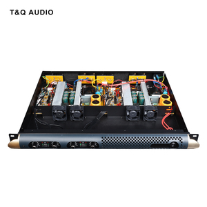 Di alta qualità professionale 1U 4 canali 4*350W portatile e stabile classe D amplificatore digitale - Product Image 2