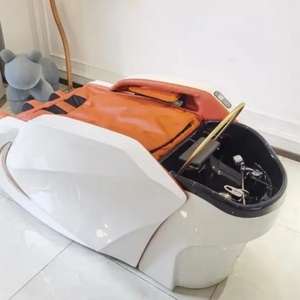 Table de massage électrique pour salon de coiffure de luxe sur mesure Zxm Factory, lit de shampooing pour spa capillaire - Product Image 3