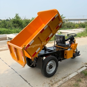Triciclo Elettrico Mini <span class=keywords><strong>Dumper</strong></span> da 1,5 Tonnellate con Batteria a Secco, <span class=keywords><strong>Dumper</strong></span> Idraulico per Aziende Agricole, Produttore Cinese - Product Image 4