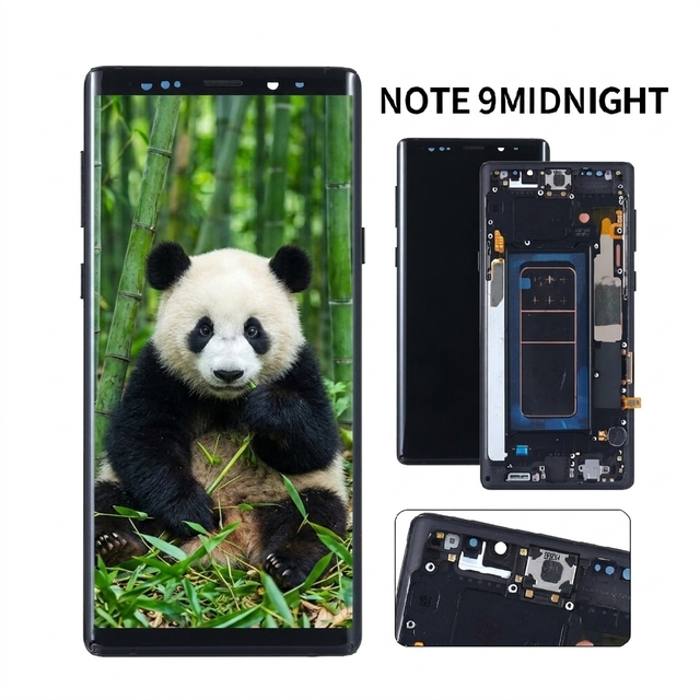 Lcd Screen for galaxy Note 9 Screen for samsung galaxy Note 9 Lcd Display Touch with Frame Cell Phone Lcds Display Replacement