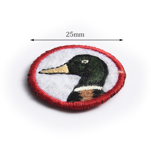 ผ้าปักลายเป็ดน่ารักโลโก้ออกแบบได้ตามต้องการ - Product Image 3