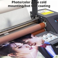 Machine à plastifier A3, plastifieuse thermique à chaud et à froid pour photos, affiches, autocollants