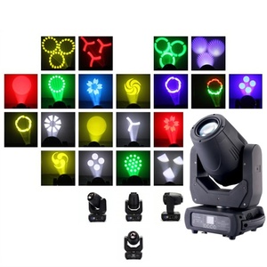 Luz Móvil de Cabeza Profesional para DJ, Discoteca, Fiestas, con Efecto Beam Wash Sharpy Spot, DMX RGBW, para Bodas y Eventos - Product Image 6