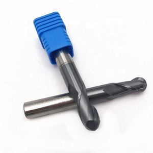 Fresa de carburo de 2 filos con punta esférica - Product Image 1