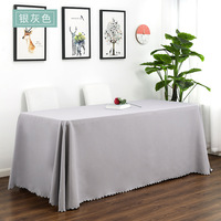Nappe simple et moderne carrée ou rectangulaire en Spandex/Polyester, couleur unie, pour la maison, les hôtels, les restaurants, les événements extérieurs et les mariages