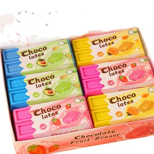 Nouvel Arrivage – Gommes Adorables en Forme de Fruits Glacés, Gommes Carrées pour Enfants, Idéales pour Fêtes d'Anniversaire, Récompenses Scolaires et Kits de Papeterie - Product Image 6