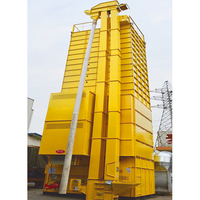 Séchoir à grains automatique à recirculation en lot BAILONG 5HGM-30H, capacité 30 tonnes, pour riz paddy, maïs, blé, colza, chauffé au diesel ou au gaz, 15,3 kW