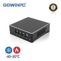 Lecteur multimédia pour affichage numérique sans ventilateur Intel N2840 J1800 J1900 avec sortie HDMI VGA et audio pour écran publicitaire et système de sonorisation